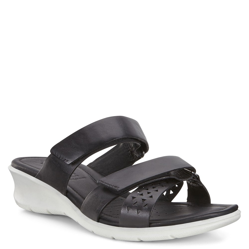 Sandalias Mujer - ECCO Felicia Heeled - Negros - SDJ472956